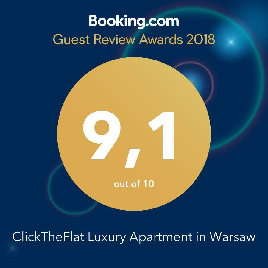 Clicktheflat Luxury Apartment In وارسو المظهر الخارجي الصورة